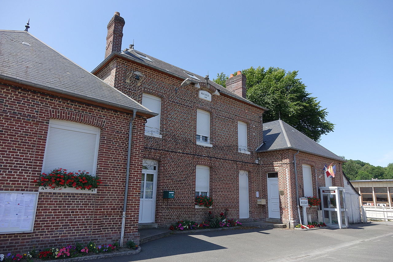 Rosay 76 mairie normandie bray eawy